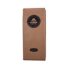 Matières organiques Sac à café 16oz biosourcé avec fond de boîte