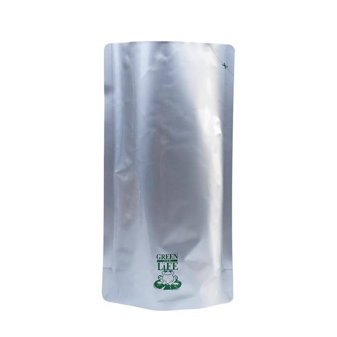 Production personnalisée Lamelle en aluminium Stand Up Barrière de barrière de fermeture à glissière