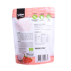 Sac d'emballage de farine d'avoine de fraise d'aliments pour bébés zip-lock recyclables personnalisés en gros