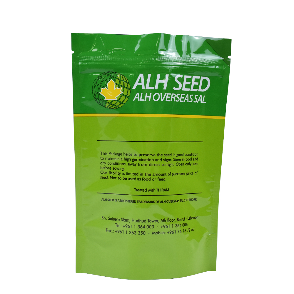Sac d'emballage de graines de légumes de graine de fleur de conception faite sur commande d'impression numérique avec la tirette