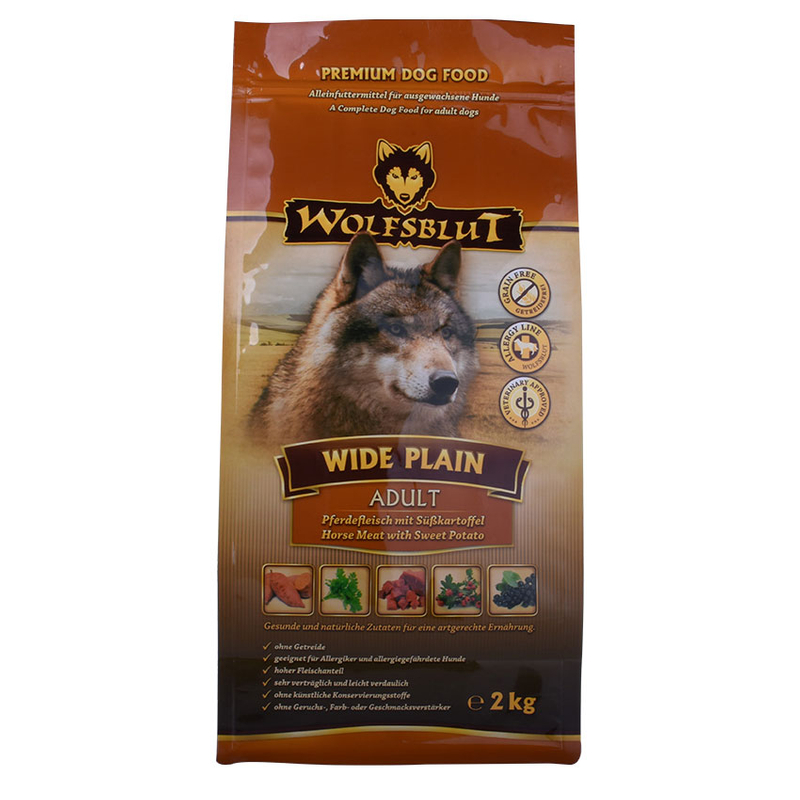 Fournisseurs de sachets de friandises pour chiens de sac d'aliments pour animaux de compagnie biodégradables en gros refermables de 2 kg