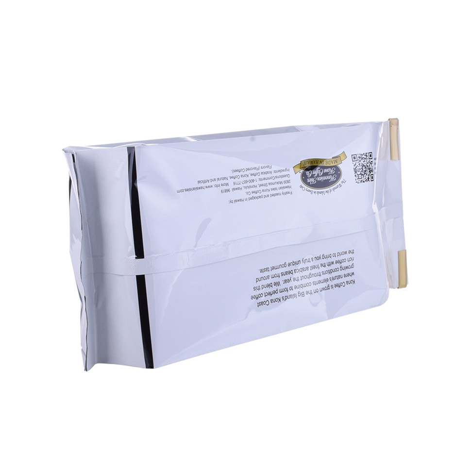 Sac plastique laminé 340g pour café moulu avec valve