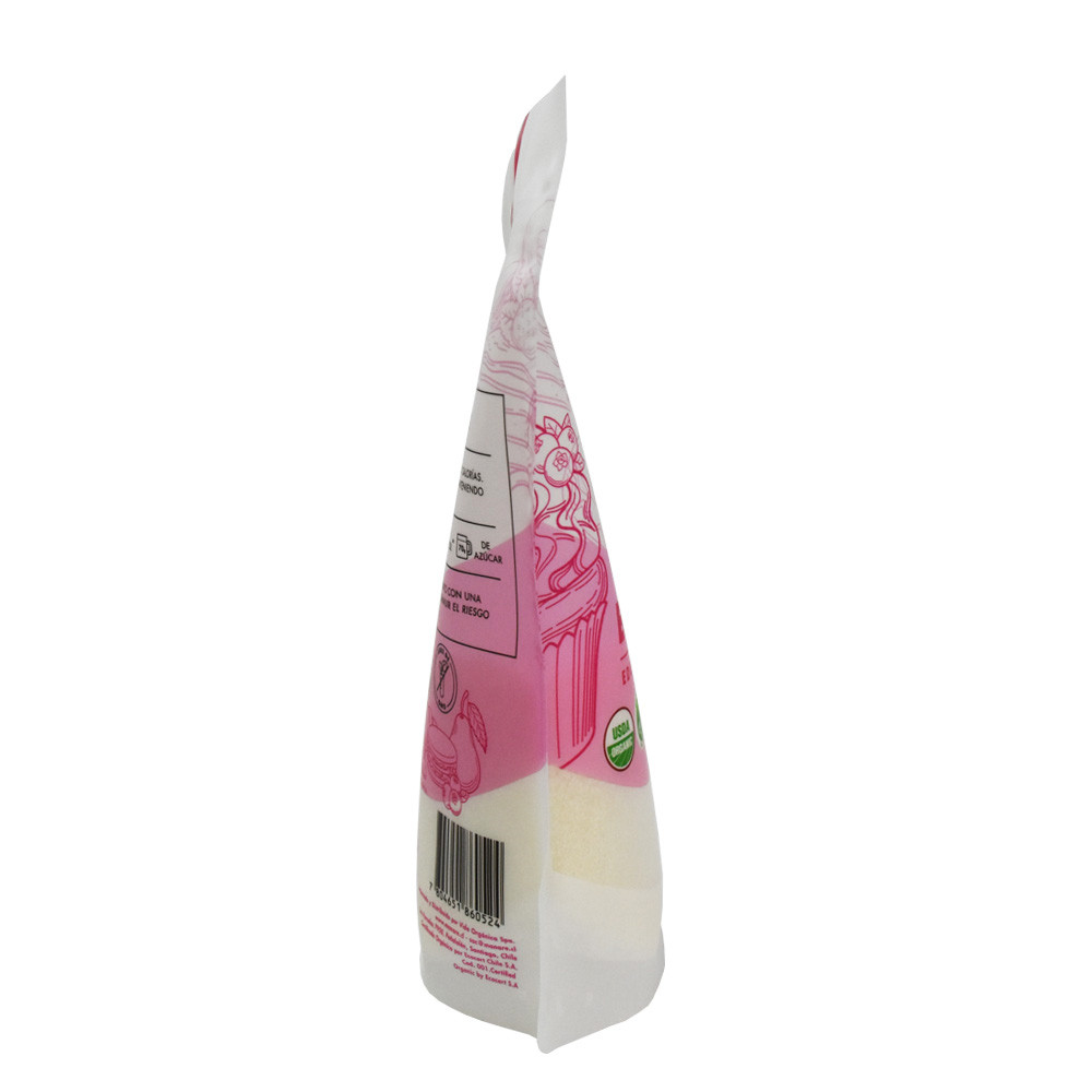 Recycle de recyclage ziplock réédiyable Mini Sacs d'échantillon blanc