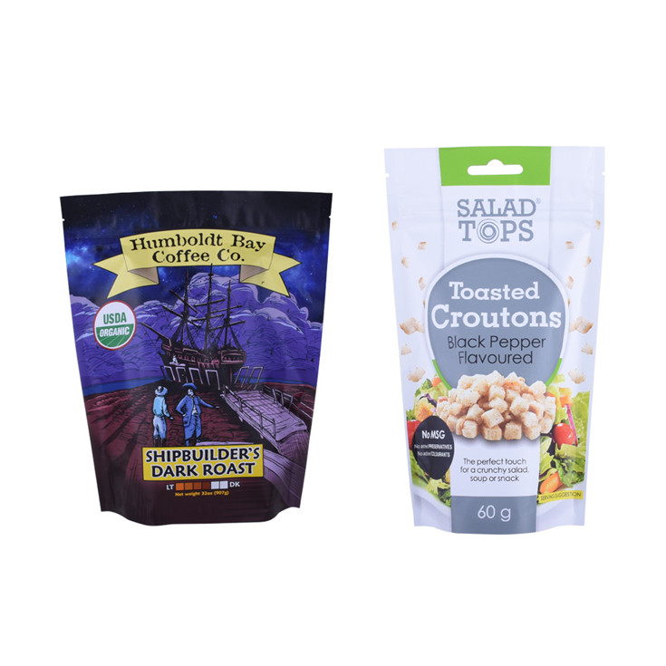 Sacs de thermoscellage sans danger pour les aliments à joint inférieur de conception créative