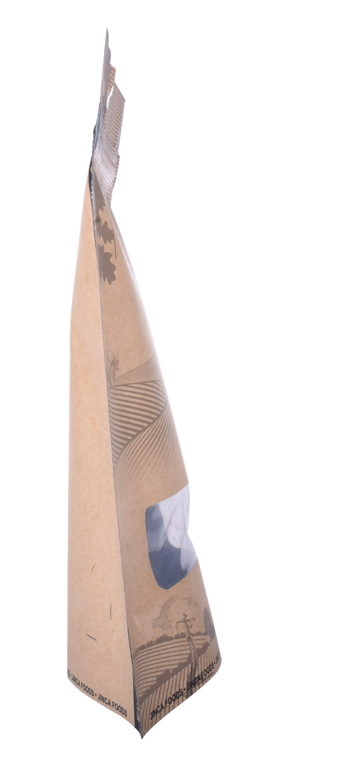 Sacs de collations de la partie finition mate du logo personnalisé