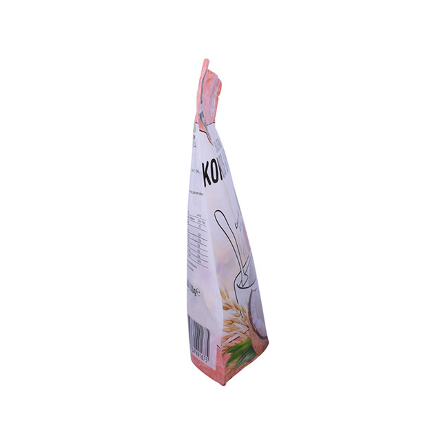 Logo personnalisé Pagoule à avoine de farine d'avoine Conception de plastique