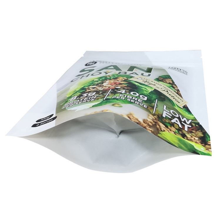 Sac en aluminium en aluminium Sac en aluminium Corn Starch Basé sur papier biodégradable Sacs alimentaires Emballage