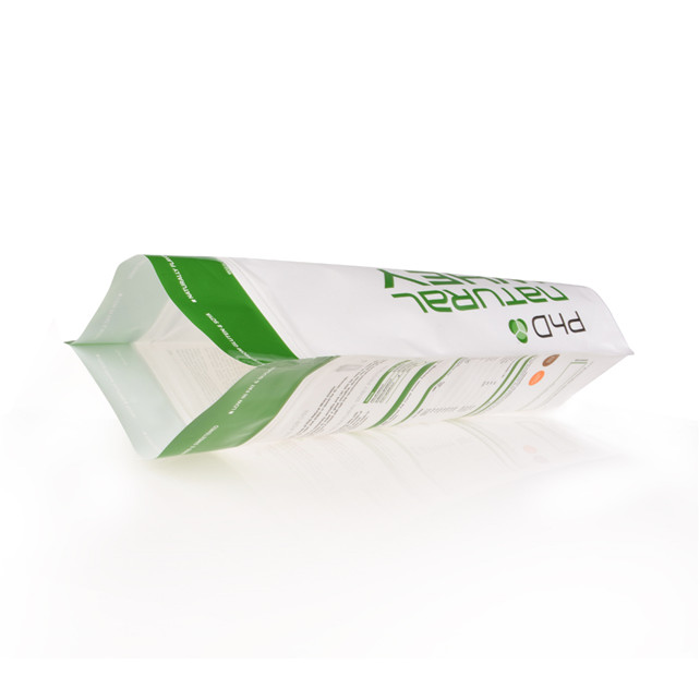Sacs biodégradables de la cellophane imprimés avec emballage de pochette Kraft à fermeture éclair