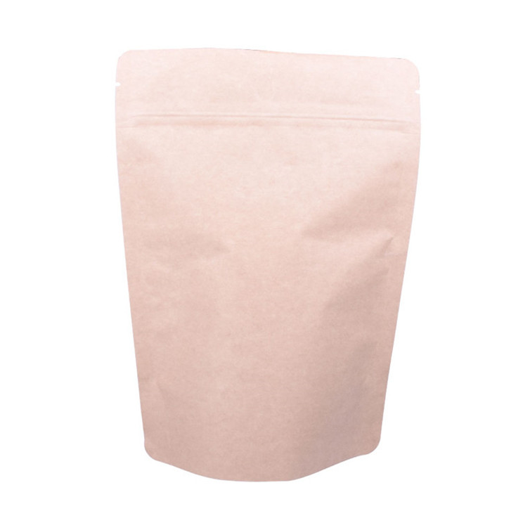 Empestage en or zip lock marron