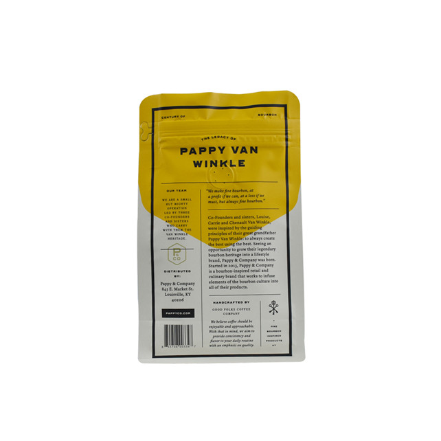 Sacs en poly, les meilleurs sacles de café conceptions de poche de pochette de pochette