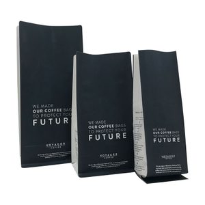 Biodégradable Print Print Side Gusset Compostable Coffee Packaging Bag Wholesale