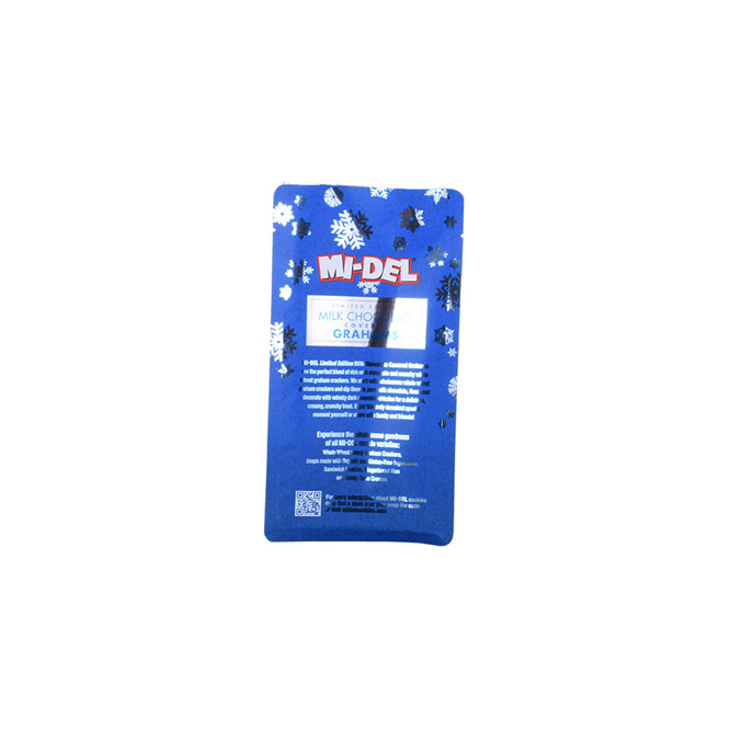 Nouveau design commercial échantillons gratuits pochettes alimentaires en gros dans le sac à fond en bloc