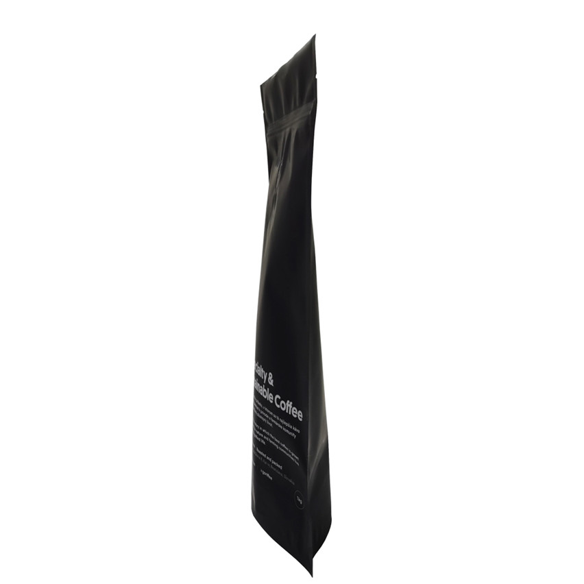 Sacs de café Black Matt Black sur mesure durable en gros en gros