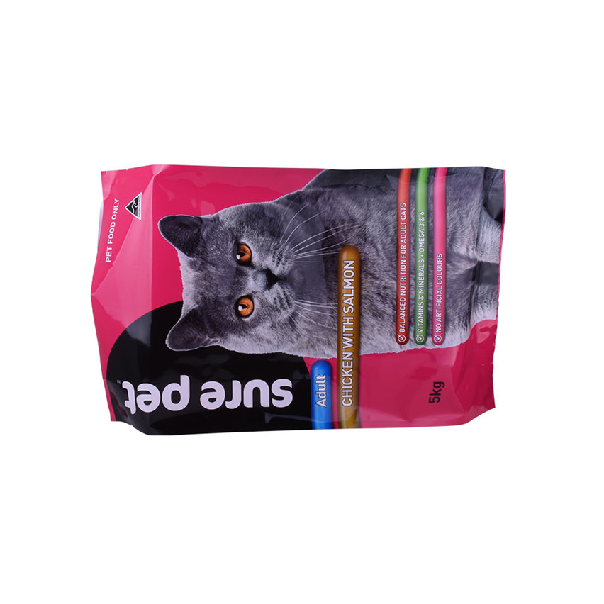 Eco Friendly Excellent Quality Plastic Side Gusset Cat Food Sacs Wholesale