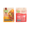 Impression colorée Ziplock Flat Bottom Food Sac en gros