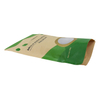 Foil en aluminium de vente au détail Sacs de verrouillage à fermeture éclair bon marché Compostable Frozen Food Packaging Seed Packaging Design