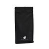 Meilleur prix biodégradable personnalisé à fond plat MATTE MATE BLACK Sacs de café