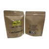 Plastic zip verrouillage supérieur de qualité Nouveau style recyclable China Kraft Paper Sac