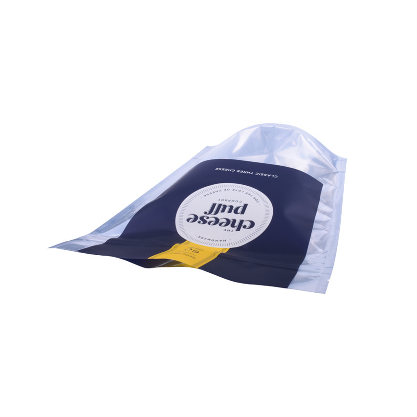Meilleur prix Vernishing Stand Up Ziplock Sacs en gros emballage d'emballage alimentaire biodégradable Emballage de pâte à biscuits