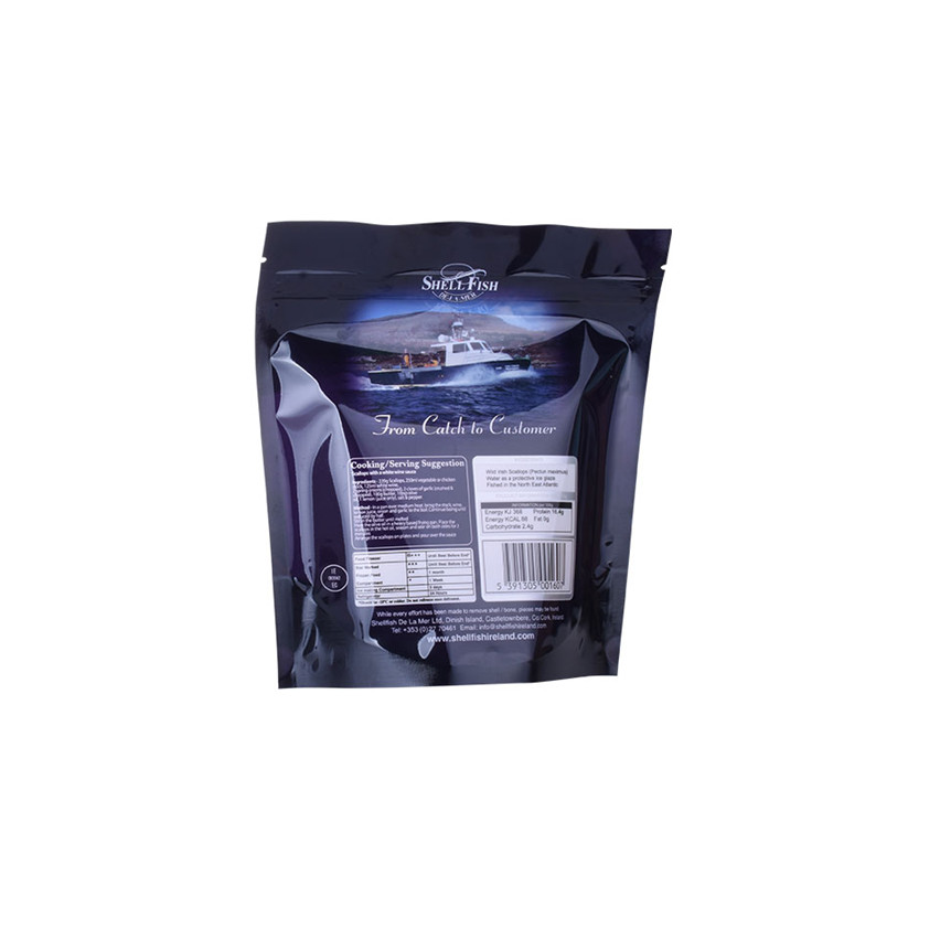 Vente chaude biodégradable Eco Plastic Stand Up Foods Emballage Pouche en gros