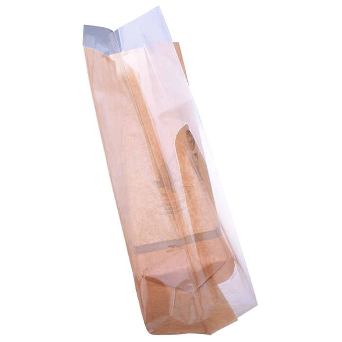 Sac de pop-corn en papier à preuves à l'huile personnalisée claire avec impression