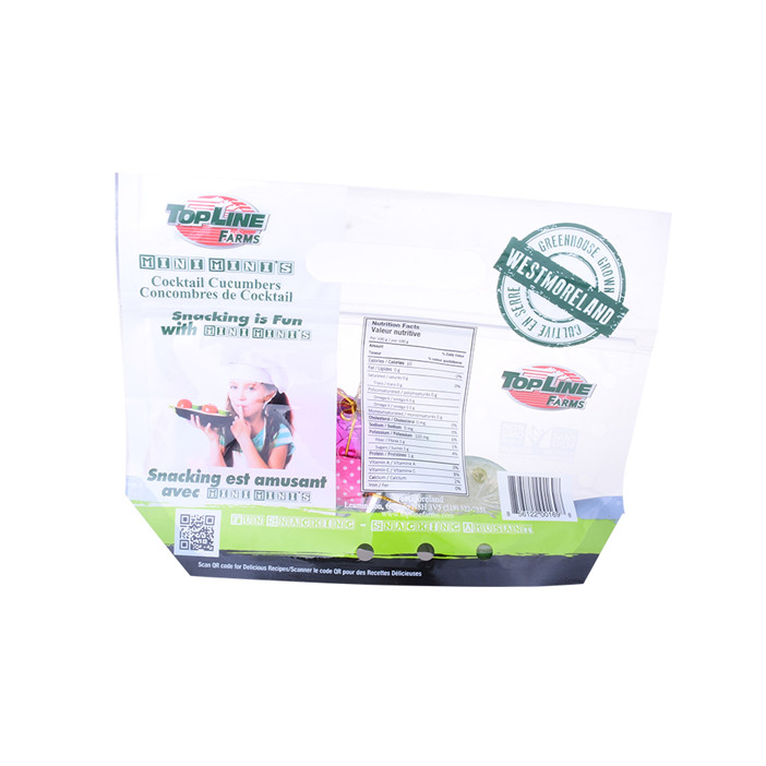 Sacs de plastification plastiques plastiquants avec votre imprimement de logo pour emballer les fruits