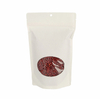 Sacs d'emballage refermables en kraft blanc de 8 onces