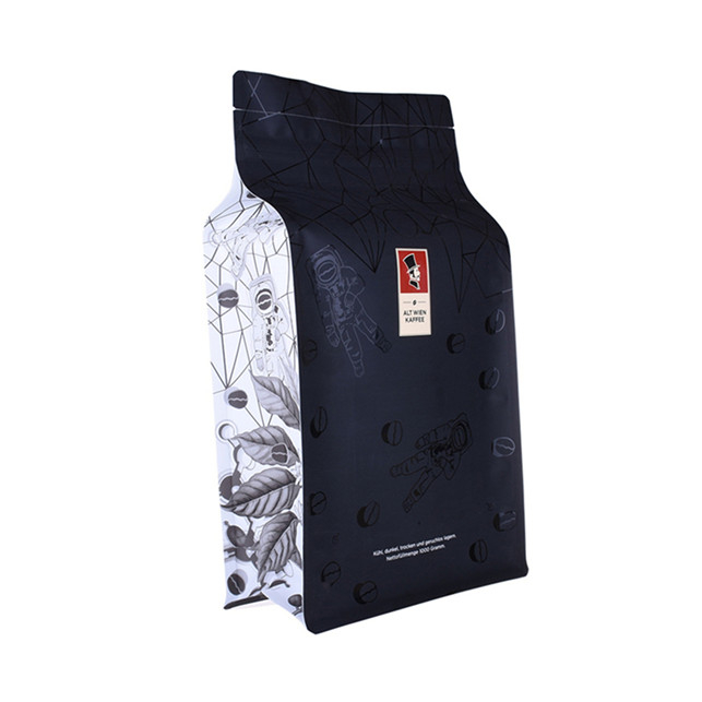 Emballages de fond de boîte compostables sachet de feuilles de thé bio