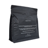 Sac de grains de café plats à fond plat biodégradable de qualité alimentaire OEM