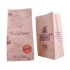 Sachet de thé d'emballage alimentaire en papier kraft compostable personnalisé Australie