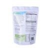 Grand sac vert en poudre de protéine de lactosérum recyclable de 1 kg avec impression numérique