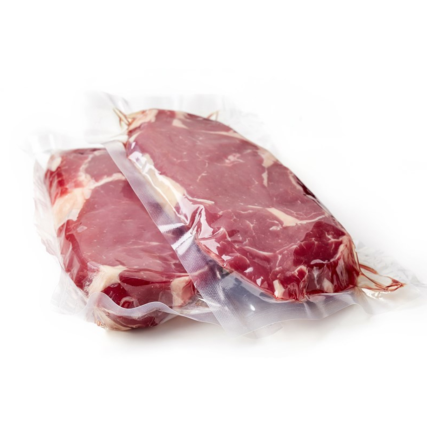 Biodégradable personnalisé 3 joint latéral Compostable Clear Pay Pay Plat Vison Pouche pour emballage de viande congelée