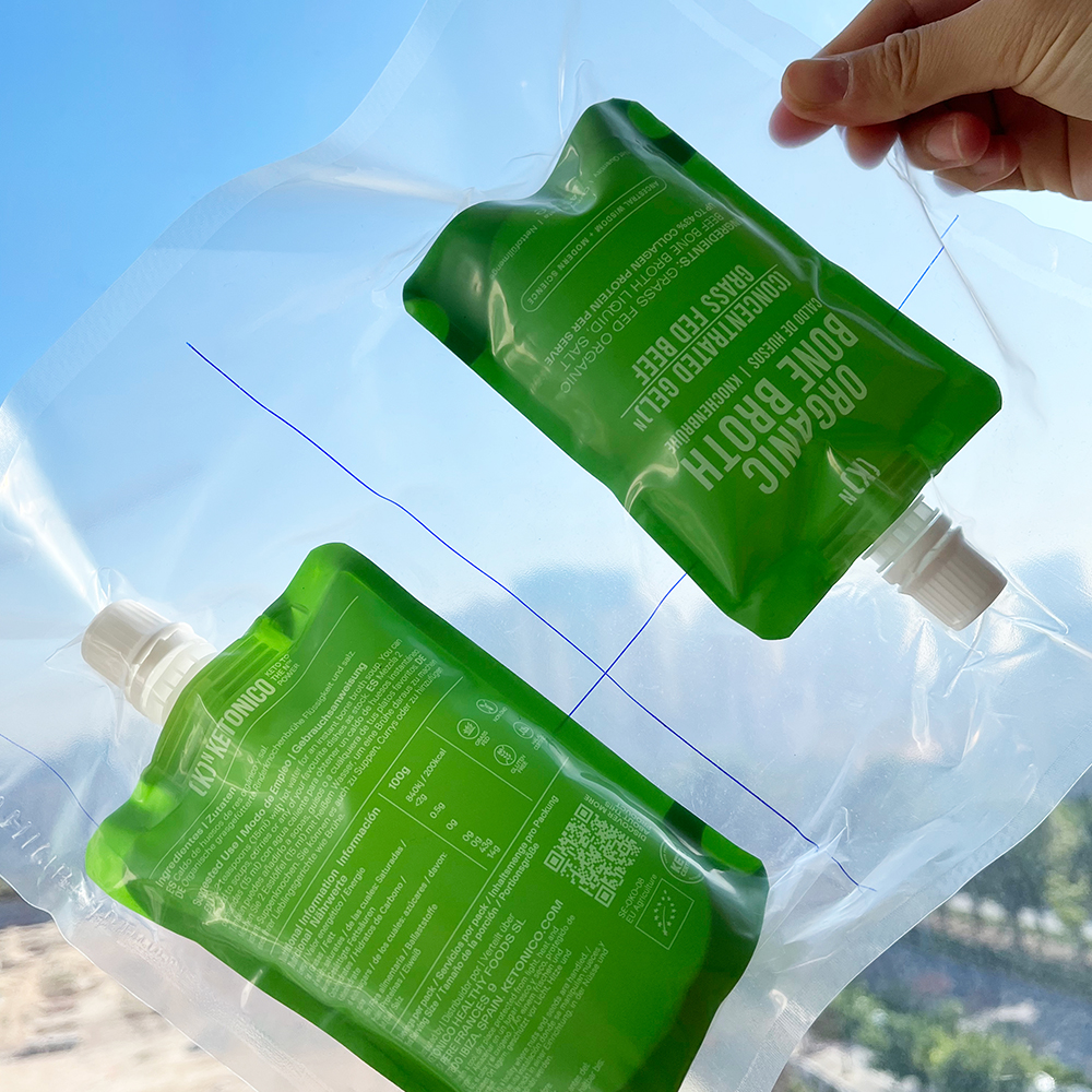 Sacs de rangement de joints à vide compostable biodégradable 