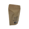 Recyclage exclusif Sacs à fermeture éclair biodégradable Sacs de café sur le support à fermeture éclair avec soupape