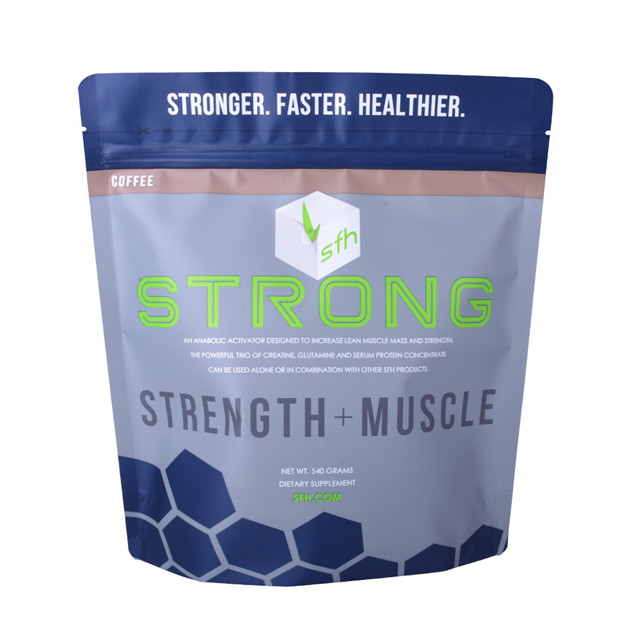 Sacs de gousset Cellulophane Nutrition Emballage Snack Bar Bar Packaging Micro Kraft Sacs