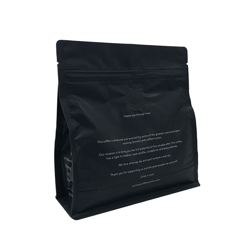 Grade alimentaire lamemées en gros en plastique Bio Bio Compostable Bags de café Premium