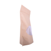 Sacs d'origine Kraft à compostable avec fenêtre semi-claire
