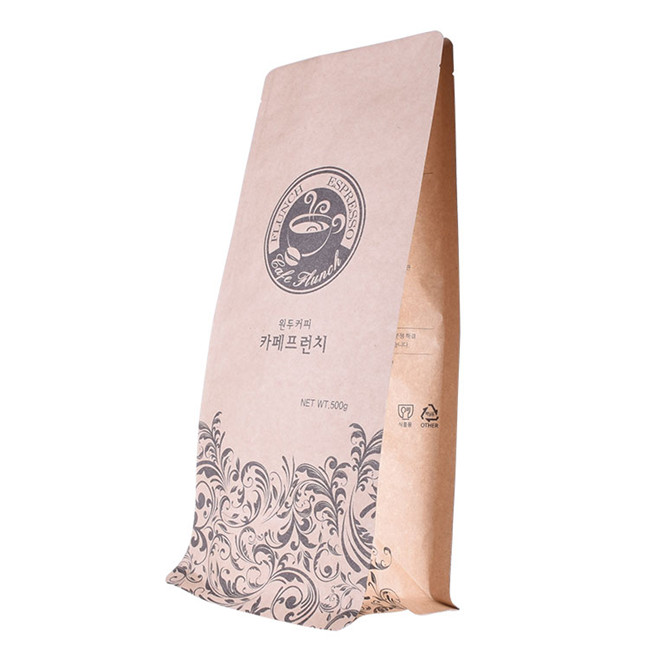 Machine d'étanchéité de la chaleur avec les sacs de café encoche de 12 oz Sacs de rangement de grains de café en gros