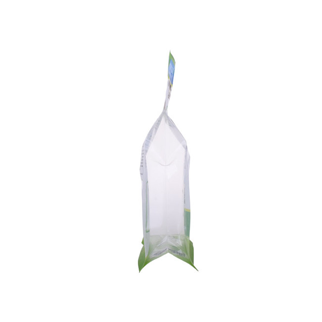 Sac à cellophane Double fermeture à glissière Sac d'alimentation vide à vendre Sac en plastique en gesse