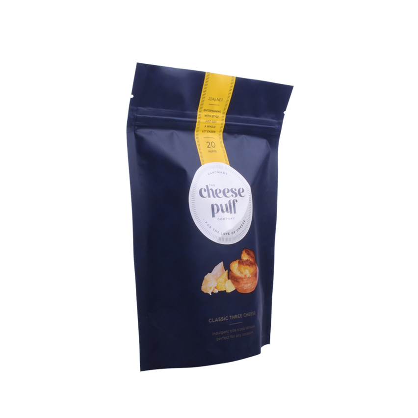 L'impression mate sur mesure à bas prix se dresse des sacs d'emballage de biscuits