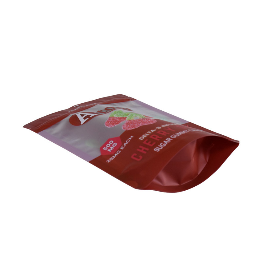 La production personnalisée en plastique recyclable Stand Up Candy Bag Wholesale