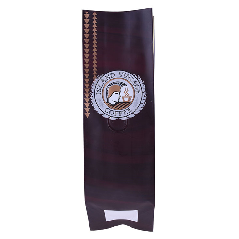 Fournisseur de Chine Production personnalisée de haute qualité de vente au détail en aluminium côté gesset Bagure de café