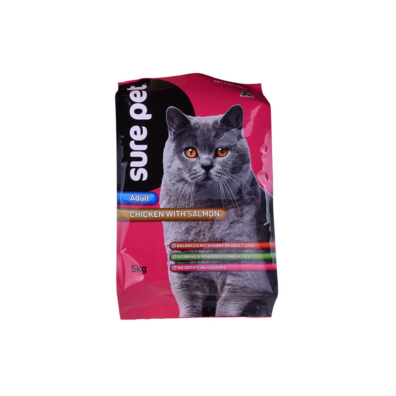 Eco Friendly Excellent Quality Plastic Side Gusset Cat Food Sacs Wholesale