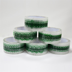 Strong Clear 48 mm Largeur Compostable Shipping Tape avec le logo de votre entreprise