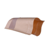 Sac de nourriture en papier kraft brun de haute qualité avec fenêtre en gros