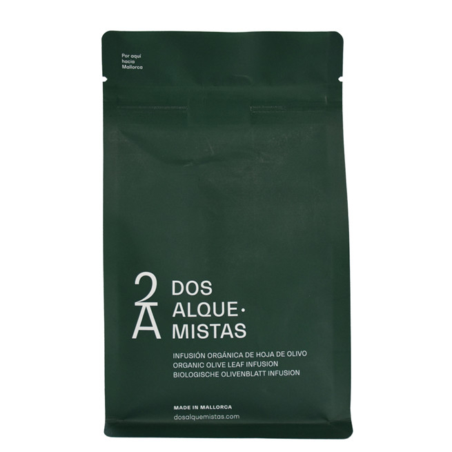 Compostable flexible emballage à l'épreuve d'humidité Sacs de thé à café