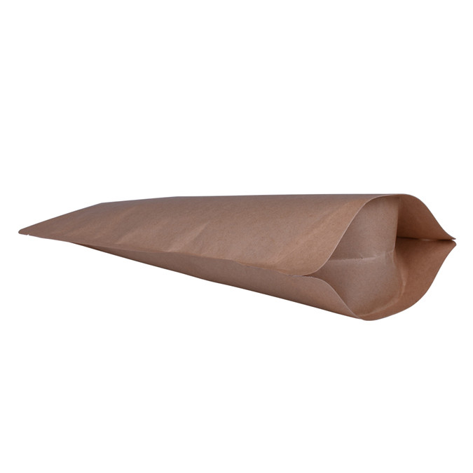 Nouveau style à bas prix recyclable à fermeture éclair et sac en papier d'emballage