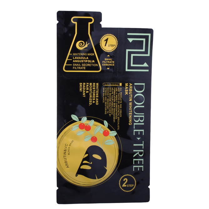 Emballage biodégradable du joint à chaleur plat pour l'emballage de masque avec impression 