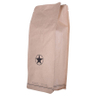 Logo personnalisé Zip Lock Flat Bottom Kraft Paper Coffee Bag Wholesale