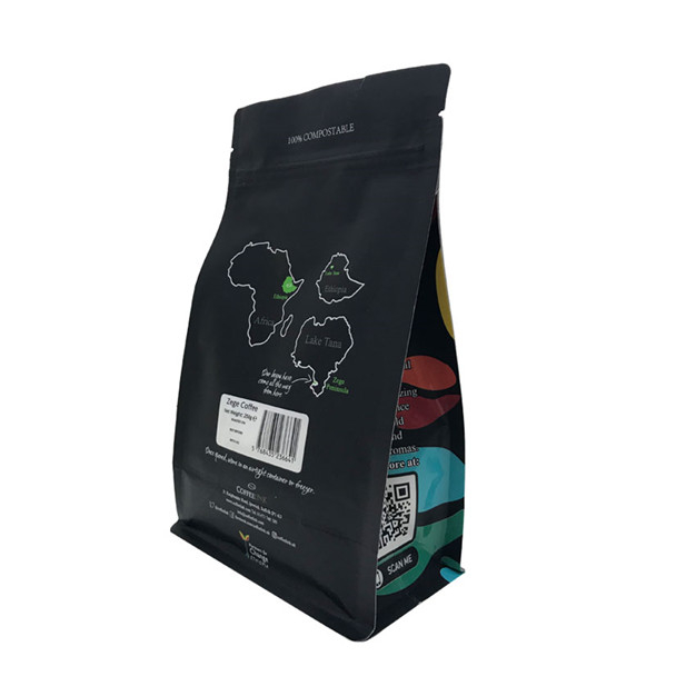 Impression colorée Block de haute qualité Emballage supérieur ziplock dans l'industrie alimentaire